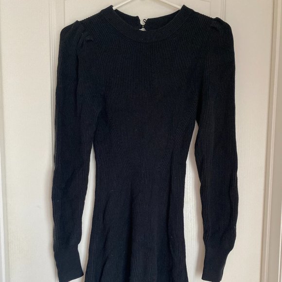 Abercrombie & Fitch Sweater Dress Black - Picture 1 of 3